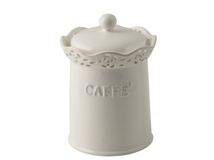 H&H Barattolo Ceramica Tondo Caffe H17.5 Contenitori