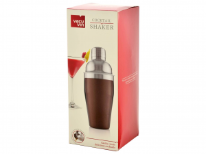 Shaker per cocktail Vacu Vin in acciaio inox