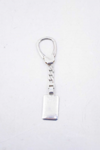 Holder Keys In Silver 925 Shape Of Placchetta 10 Cm