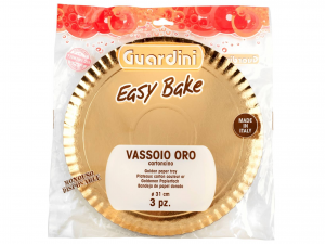 Vassoio Oro Monouso Easy Bake - Guardini