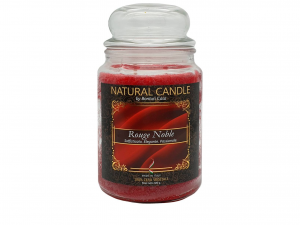 Candela Profumata Natural Candle Rouge Noble Gr580