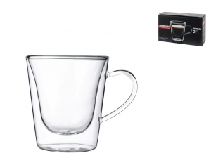 TAZZA CAFFE' STYLE TRASPARENTE 90CC CRT. DA 25 CF X 24 PZ ISAP