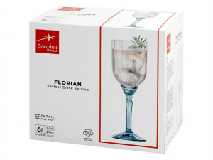 BORMIOLI ROCCO Set 6 Calici Florian Cocktail Cl 24,5