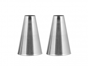 SET 2 PEZZI SALE E PEPE ACCIAIO INOX Altezza mm. 35 - SET SALE E