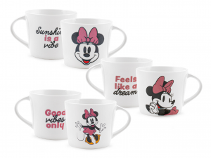 Tazza Caffè Minnie Blogger - in NBC - 100 cc - conf. 6 pz assortiti