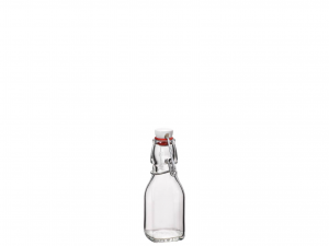 Bottiglia In Vetro Miniswing Lt0,125 Con Tappo