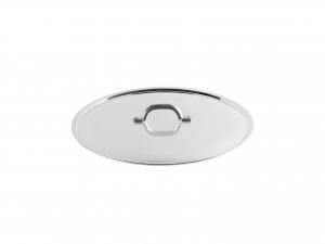 Casseruola Ovale In Alluminio Family Cookware Con Coperchio Cm30