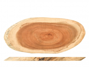 Tagliere Ovale Wood In Legno Cm50x20x2