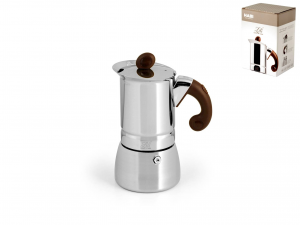 Bialetti Espresso Caffettiera con Due Becchi Tazze 2, Acciaio Inossidabile,  Grigio - Miglior Prezzo