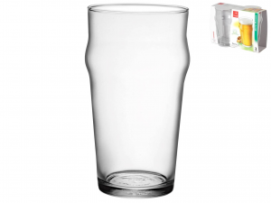Confezione 2 Bicchieri In Vetro Nonix Birra Cl58
