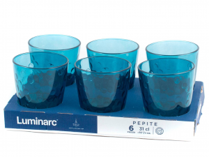 Arc Concept Set 6 Bicchieri, Vetro, 31cl