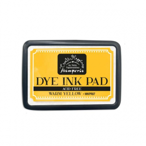 Dye ink pad Warm yellow