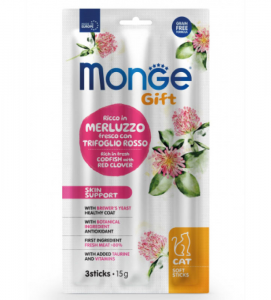 Monge - Gift Cat - Soft Sticks - Skin Support - 15gr
