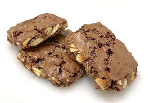 Biscotti cacao mandorla e fior di sale (per intolleranza al glutine e ai latticini)