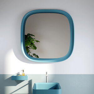 Quadratischer Spiegel Pahee S Relax Design