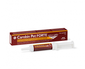 NBF LANES | Carobin Pet forte - Integratore Intestinale in Crema Appetibile / 30 gr cane e gatto