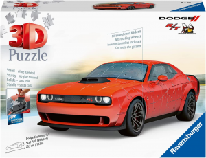 RAVENSBURGER 3D Puzzle Dodge Challenger Scat Pack Red