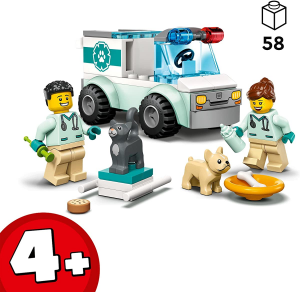 LEGO City Furgoncino Di Soccorso Del Veterinario - 60382