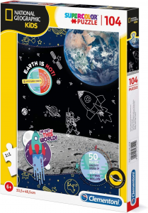Clementoni - Space Explorer 104 pezzi National Geographic Kids