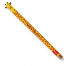 Legami Penna Gel Cancellabile Sfera Nero Punta 07 mm Giraffa