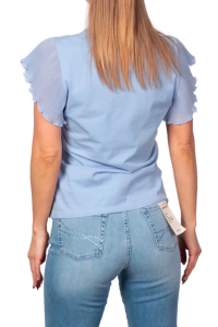T-shirt with Voulant Sleeves