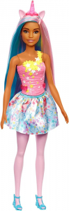 Barbie - Dreamtopia Unicorno Bambola con capelli blu