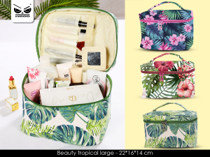 Mood Beauty case in tessuto tropical large