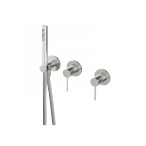 Single-lever bathtub or shower mixer with hand shower 40mm Treemme