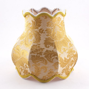 Paralume Barocco oro damascato Ø23 cm