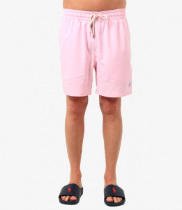 Ralph Lauren Costume Boxer Traveler-Mid-Trunk Colore Carmel Pink