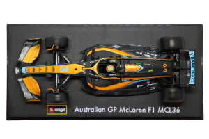 McLaren F1 MCL36 Mercedes #3 Daniel Ricciardo Australian GP 2022 - 1/43 Burago