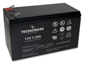 12V - 7,2Ah  (tipo UPS) POWER BATTERY TECNOWARE -retail