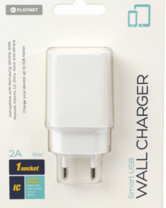 ALIMEN.1x USB 2A / 10W -Bianco