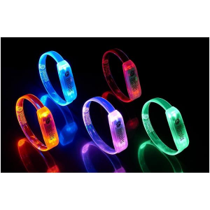 Braccialetto LED Hercules Party -Light sync to music