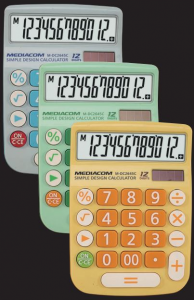 Calcolatr. 12 Digits Desktop Calculator Simple Big Key