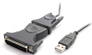 Cavo/Convertitore USB / Seriale Startech +ADP DB9 a DB25 pin