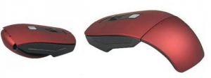 Curve Wireless Mouse -rosso