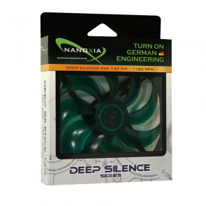 Deep Silence Fan 140x140x25MM -1100rpm green