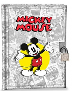 DIARIO dei segreti Mickey Mouse c/lucchetto