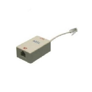 FILTRO ADSL 1xPLUG solo telef.