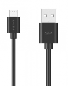 micro USB-B / USB M/M - 1MT Boost Link PVC -black