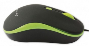 Mouse Ottico USB 800-1600 dpi Nero/Verde