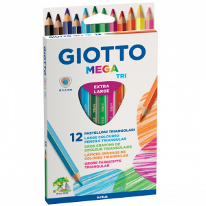Pastelli Giotto MEGA-TRI 12pz 220600