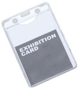 PORTA BADGE VERTICALE 12,4*8.2