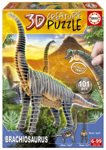 Puzzle 3D Brachiosauro dinosauri 101pz. -EDUCA