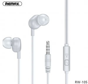 RW-105 in-ear Wired Earphone -Bianco