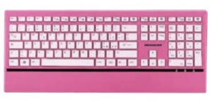 Slim Keyboard Cx7730 rosa - tastiera con cavo