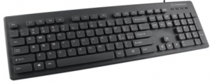 USB Spin Keyboard CX2500 -BK