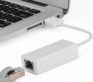 USB2.0 Ethernet Network Adapter 20253 -white