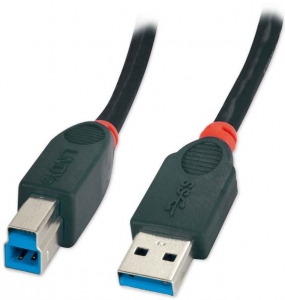 USB3.0 A/B M/M cavo 1MT NERO